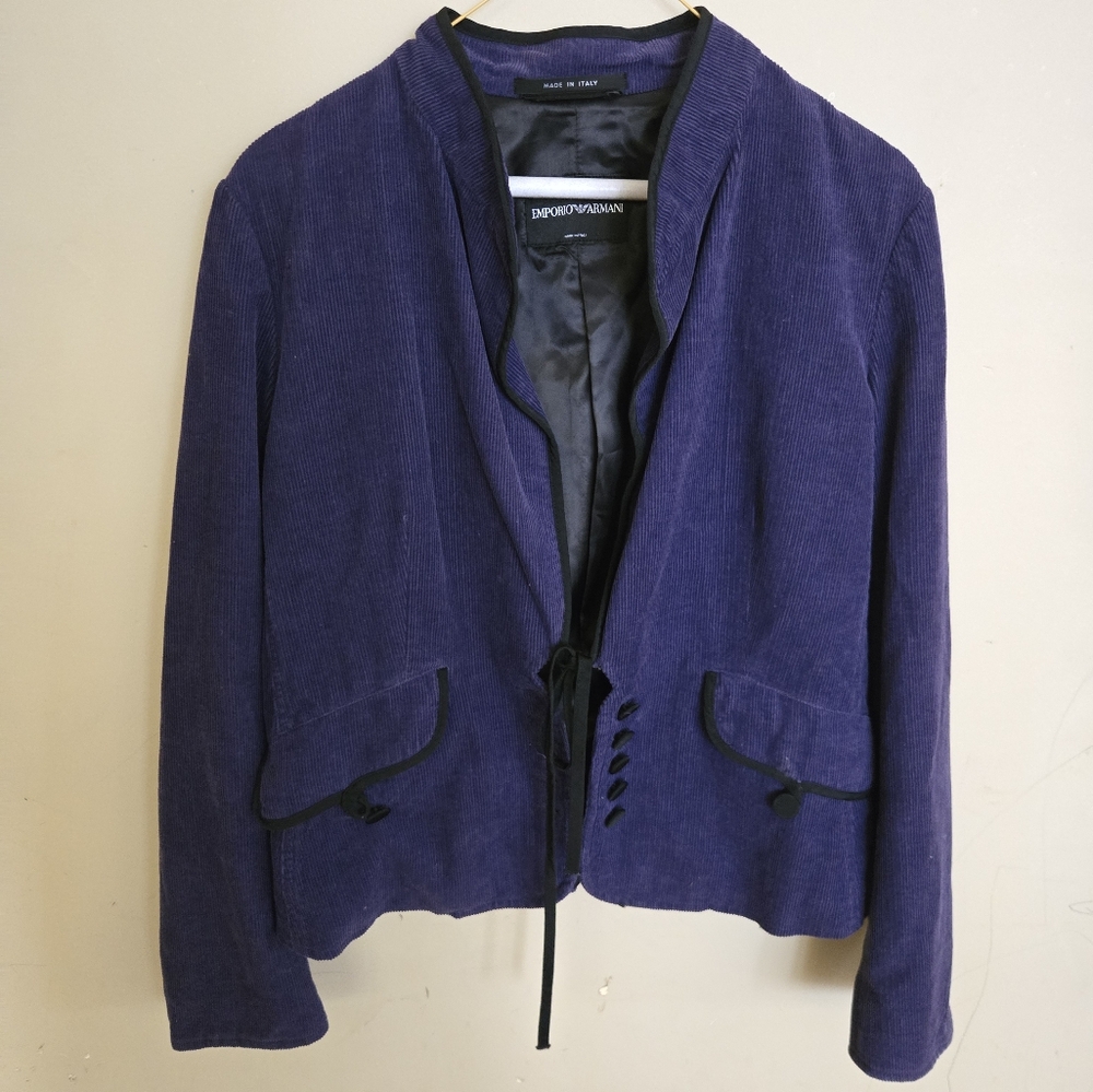 Emporio Armani Blue/purple Shirt Jacket